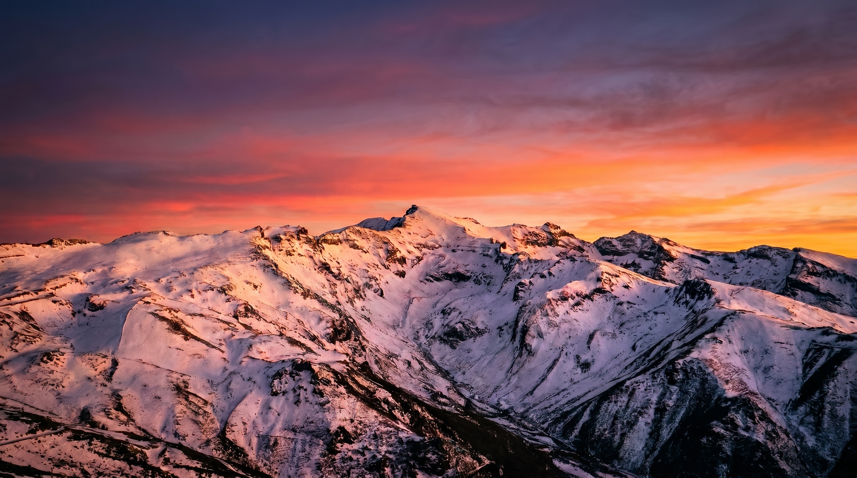 Atardecer en Sierra Nevada